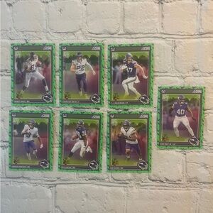 MINNESOTA VIKINGS PANINI SCORE-A-TREAT CARD LOT